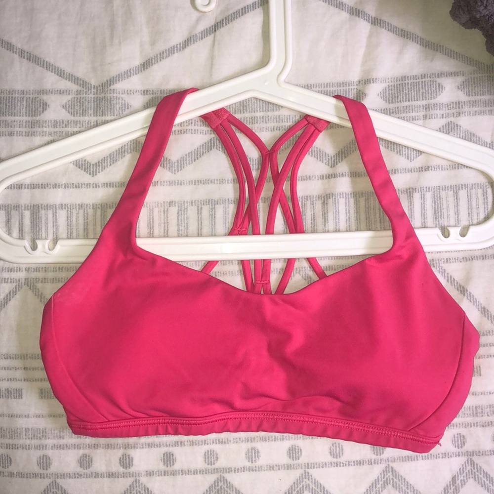 Lululemon Pink Sports Bra